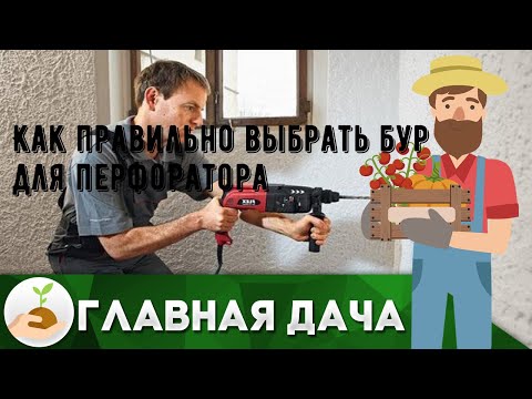 Как правильно выбрать бур для перфоратора