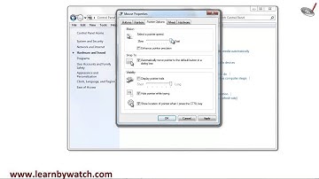 How To Change The Mouse Pointer Speed (Hindi)