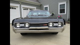 -$-SOLD-$-1967 Oldsmobile 442 Numbers Match 400 4-Speed Frame Off Restoration