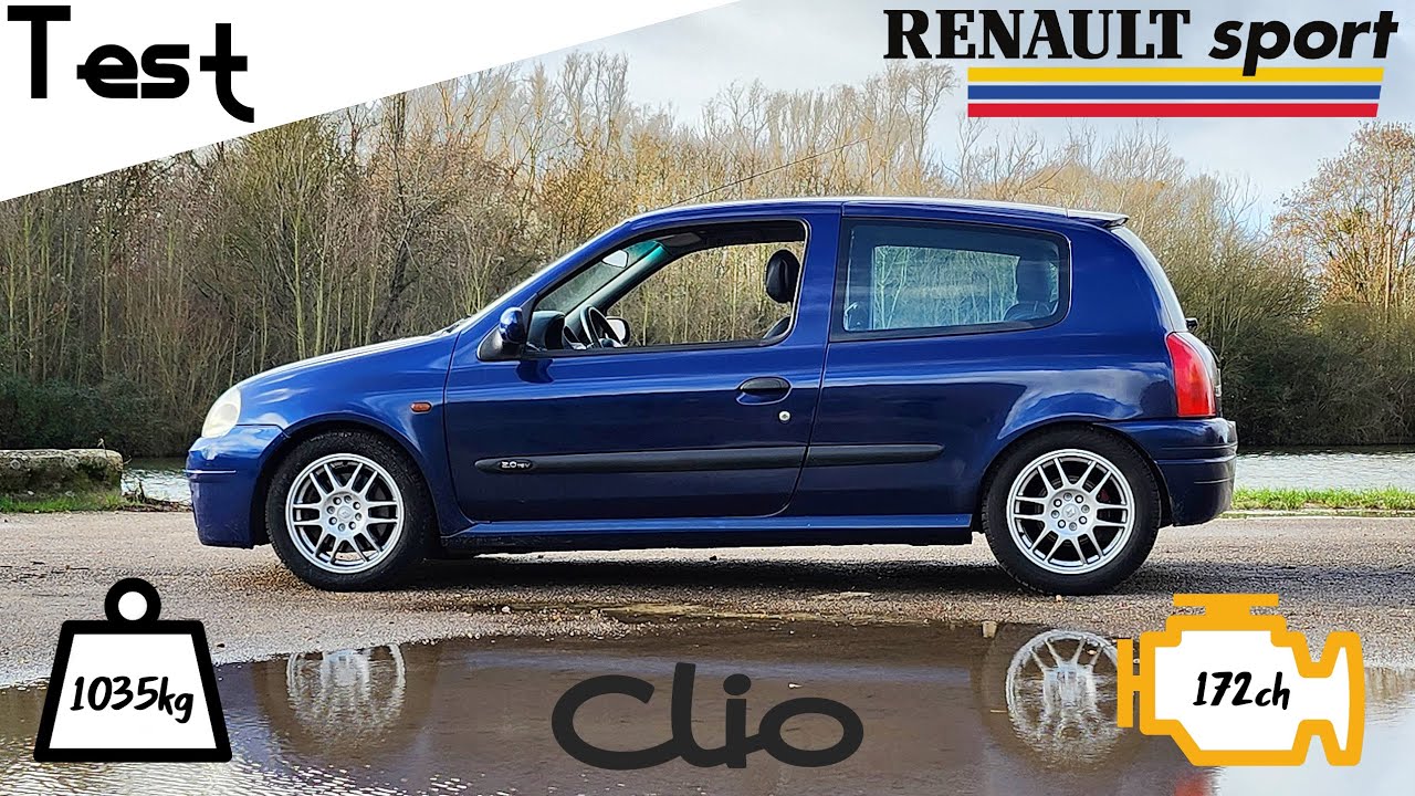 CLIO II RS PHASE 1 BLEU