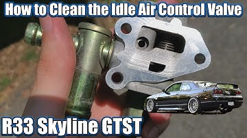 Idle Issues? Try Cleaning the Idle Air Control Valve! R33 Skyline GTST