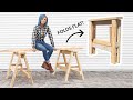 HEAVY DUTY DIY Folding Sawhorses