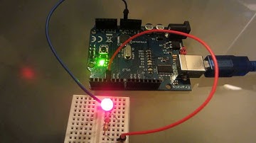 Arduino - eine LED zum Leuchten bringen