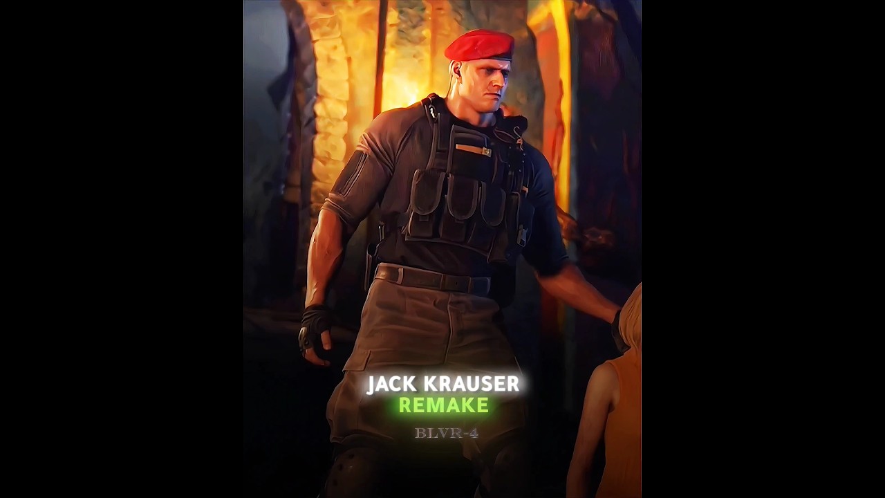 𝐉𝐀𝐂𝐊 𝐊𝐑𝐀𝐔𝐒𝐄𝐑 Resident Evil 4 Original Vs Remake 4k| 