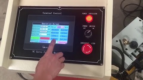 NC Servo Feeder RNC-500 Test