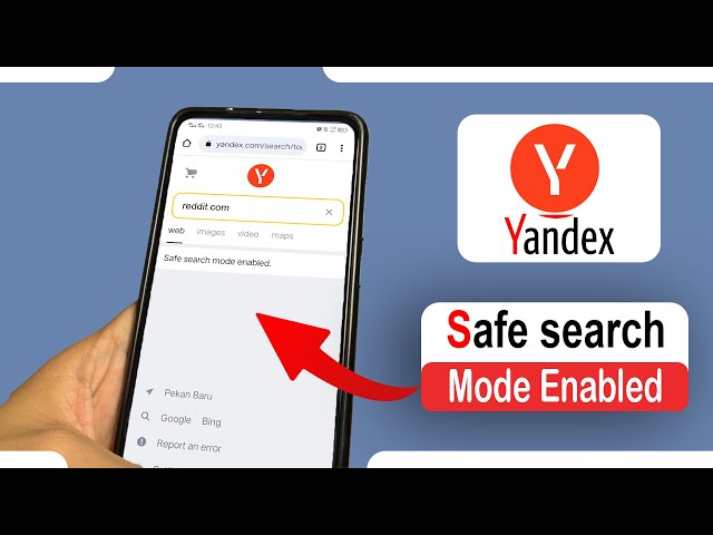 Tips Mengatasi Yandex Tidak Ada Hasil Pencarian Muncul Safe search mode enabled class=