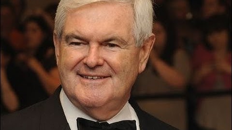 Newt Gingrich is Running for A-Hole in Chief