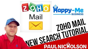 How To Use The New Zoho Mail Search Box