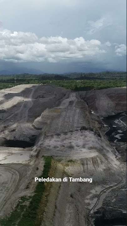 Peledakan Di Tambang Batubara