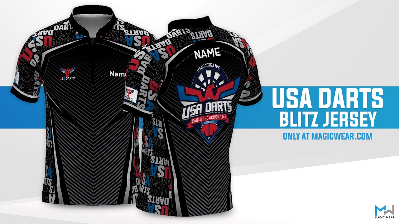 USA Darts Blitz Jersey | Ready Design