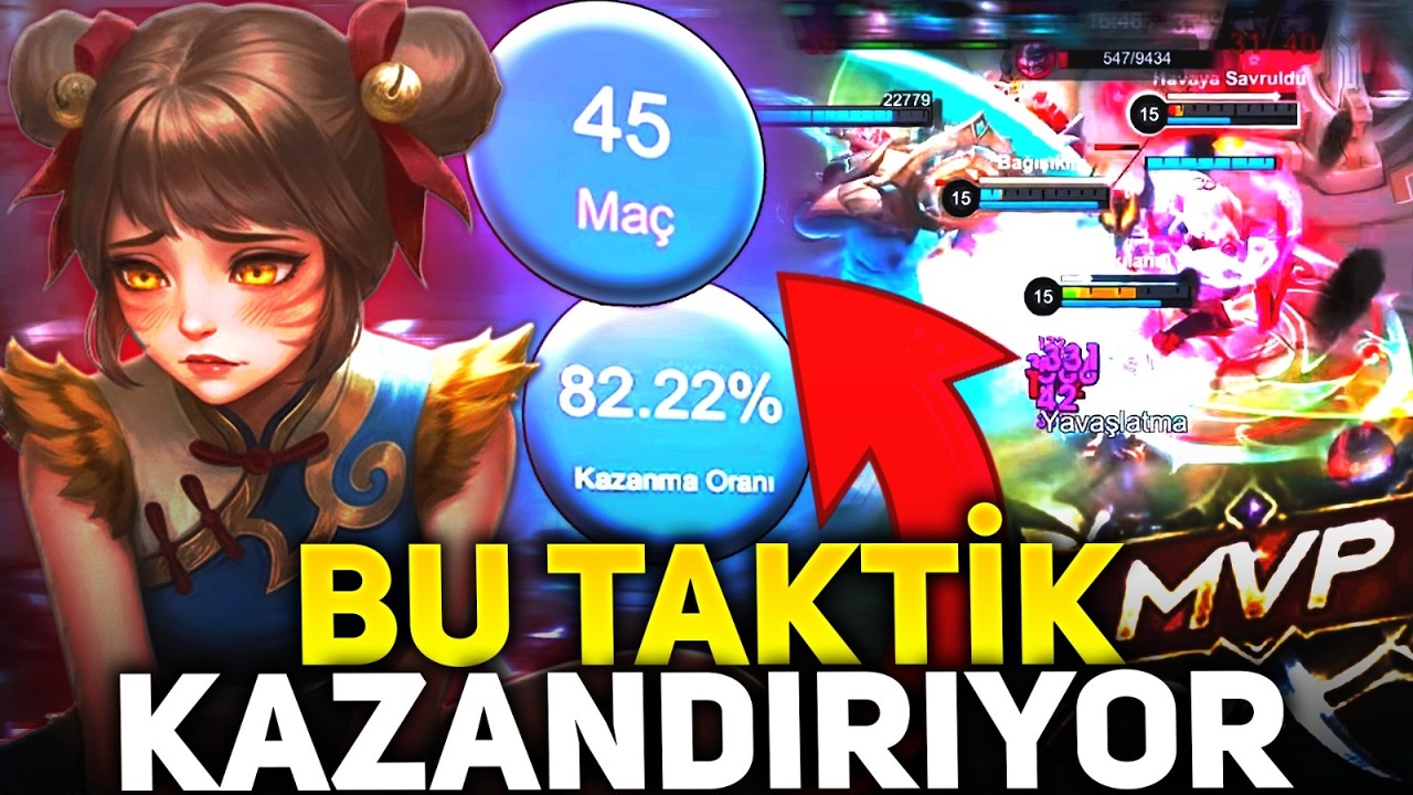 ÇOK SAÇMA AMA GERÇEK !! SOLO %80 ORAN KAZANMA TAKTİĞİ WanWan - Mobile Legends