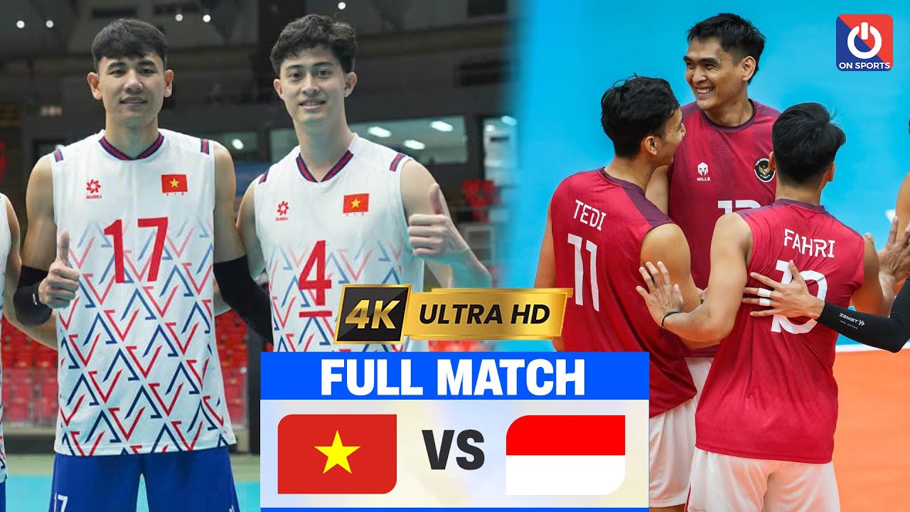 Full 4K | VIETNAM vs INDONESIA | Đại chiến rực lửa, Ngọc Thuân - Quản Trọng Nghĩa bắn phá liên hồi