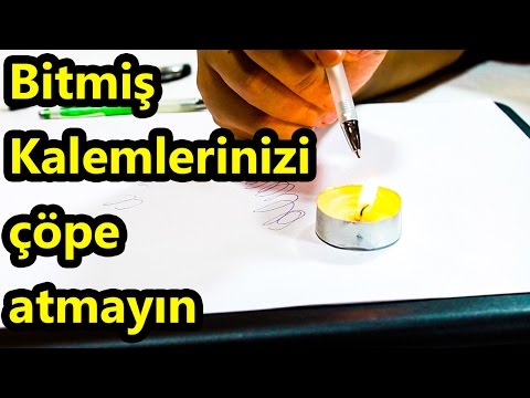 Video: Mürekkeple Yazmak Için Kalemler Nasıl Ve Neyden Yapıldı?