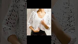 🕊️TUTORIAL-CARDIGAN O CHAQUETA A CROCHET #crochet #fashion #trending #handmade