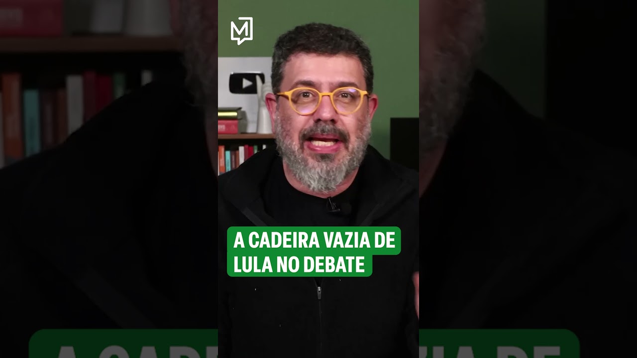 A cadeira vazia de Lula no debate #debate #lula #eleições #eleições2026 #globo