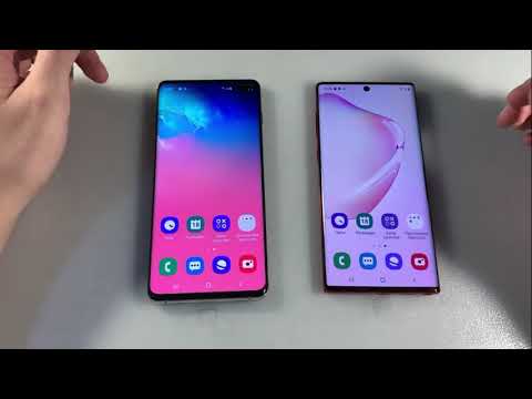 Samsung Galaxy Note 10 vs Samsung Galaxy S10+