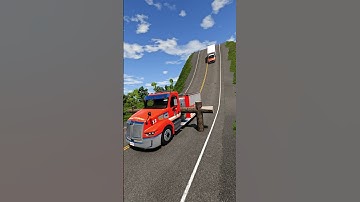 Cars & Buses vs Log Trap | BeamNG Drive