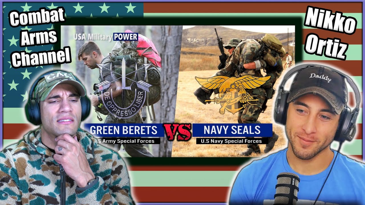 Which is harder to get into Green Berets or Navy SEALs?? (Nikko Ortiz