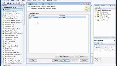 SSIS Exporting SQL Server Data to Excel