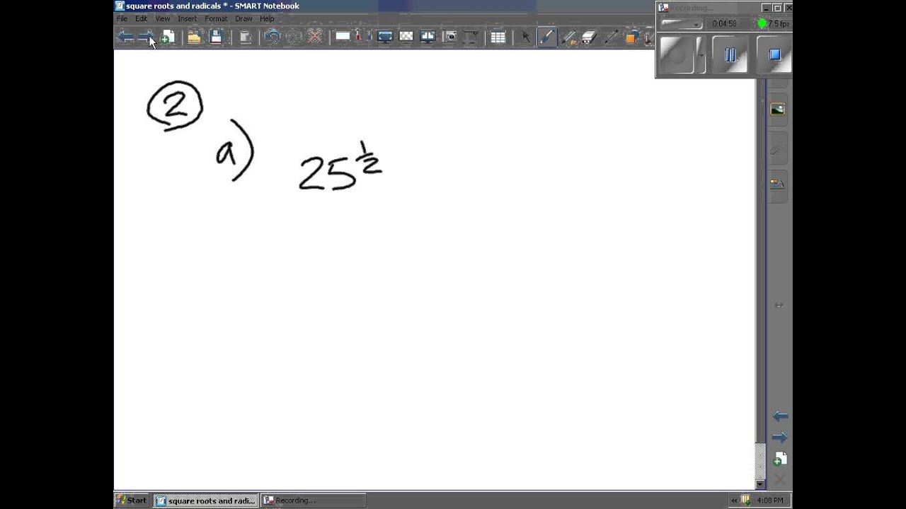 Square Root To Power Of One Half Video 1 YouTube Square Root To Power Of One Half Video 1 YouTube