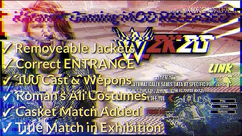 [🔥NEW MOD] WR3D 2K20 BY KK GAMING RELEASED!!