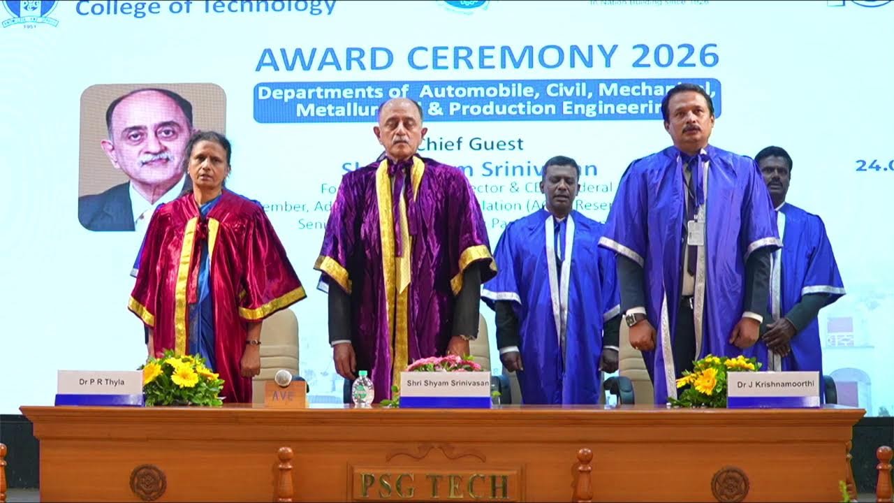 Award Ceremony 2026 - Mechanical and Allied Engineering Programmes