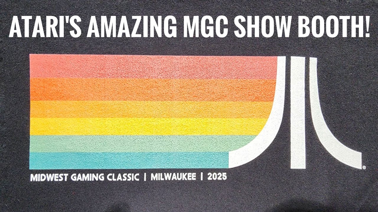 EVERYTHING at the Atari Booth | Midwest Gaming Classic 2025