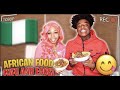 TRYING FUFU AND EGUSI (AFRICAN FOOD)