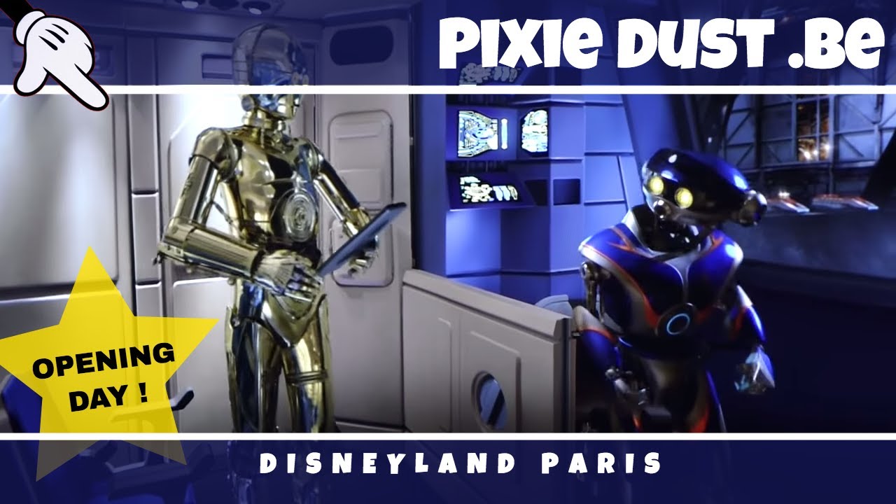 Soft Opening of the new Star Tours – The Adventures Continue at Disneyland Paris ! Star Wars disneyland paris pride