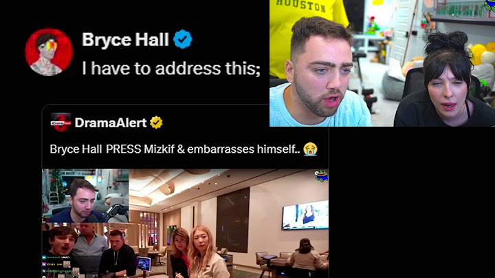 Bryce Hall addresses the Mizkif's incident
