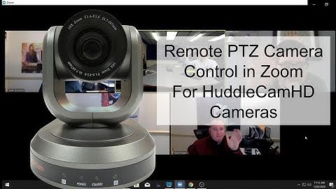 Far End Camera Controls in Zoom Video Conferencing