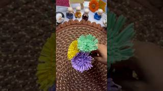 Paper Flowers DIY 🌼 #artisticabha #art #diy #shorts #craft #youtubeshorts