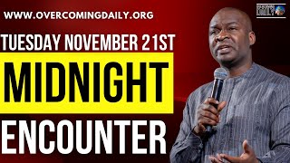 TUESDAY, NOV 21ST] MIDNIGHT SUPERNATURAL ENCOUNTER WITH THE WORD OF GOD | APOSTLE JOSHUA SELMAN