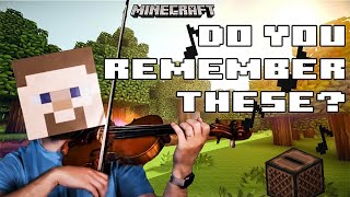 Video thumbnail of "I Played the BEST Minecraft Songs on Violin *Nostalgic Minecraft Music*"