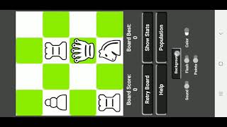 4x4 Solo Mini Chess brain teaser puzzle game app for Android smartphones and tablets screenshot 4