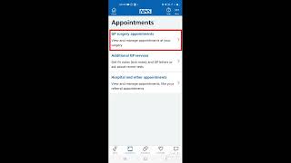 NHS App - Appointments screenshot 3