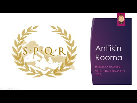 Video: Mitkä Antiikin Roomalaisen Runouden Tyylilajit Olivat Olemassa