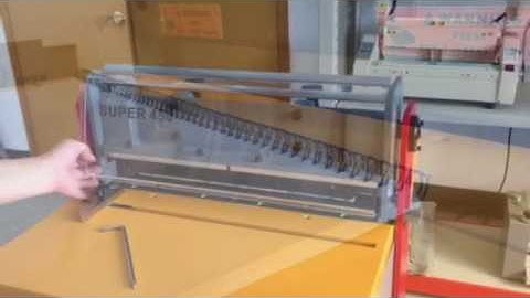 2 in 1 paper punching and binding machine for facotry use