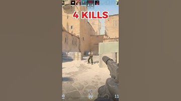 4 kills with USP-S in CS2 💀 #cs2 #csgo #gaming #gameplay #edit #shortsviral #funny #moments #shot