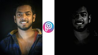 Dark Black Portrait I Picsart Editing Tutorial I Maruf Khan. screenshot 4