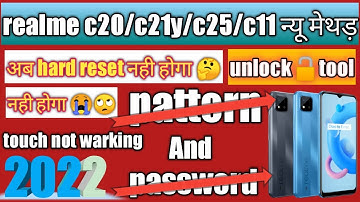 realme rmx3063 hard reset | realme rmx3063 frp bypass | pattern unlock | unlock tool 2022