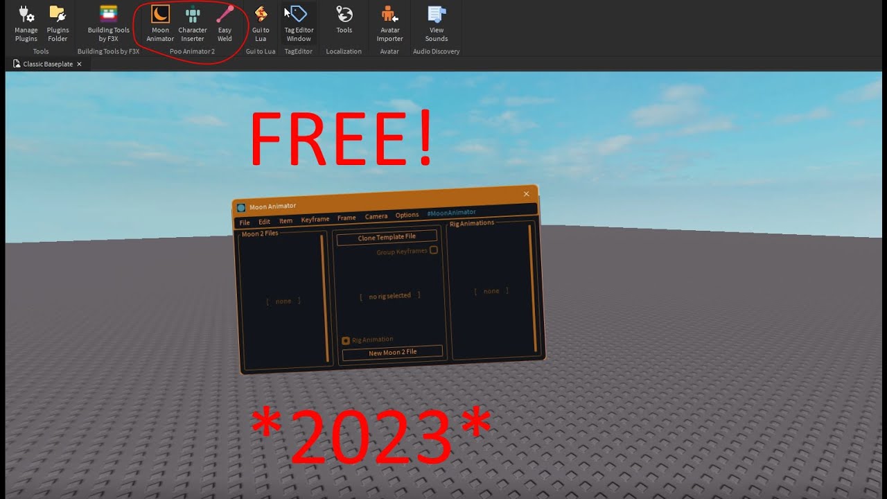 Miễn phí Moon Animator 2 trên Roblox vào năm 2024: Vào năm 2024, Roblox sẽ miễn phí Moon Animator 2 cho tất cả người chơi trên toàn cầu. Điều này sẽ giúp cho những người yêu thích trò chơi trên Roblox có thêm nhiều lựa chọn tuyệt vời, độc đáo hơn để tạo ra các sản phẩm đẹp mắt, thu hút hơn cho người chơi.