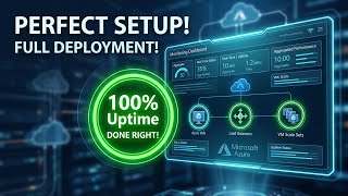 Azure Infrastructure Done Right: Full Deployment to Live Monitoring