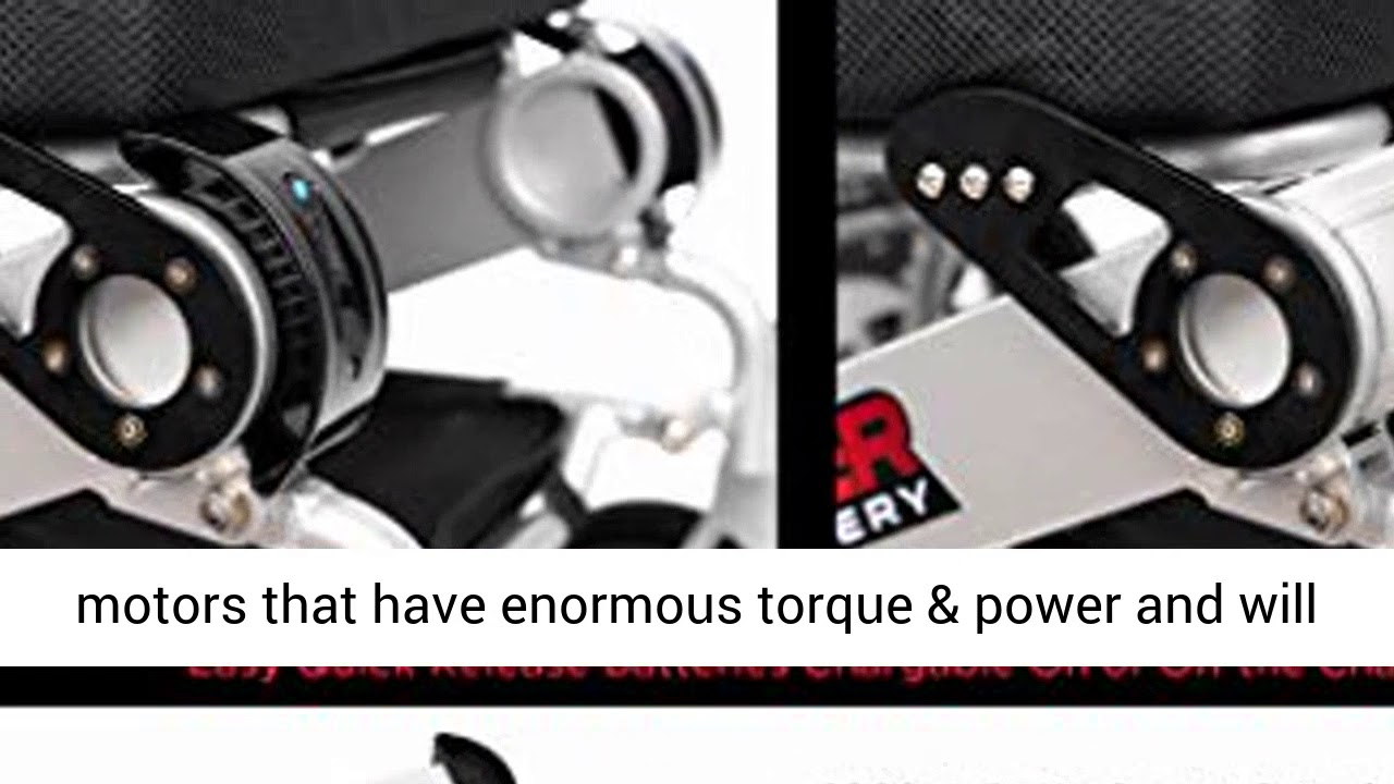 Porto Mobility Ranger D09 Lightweight Foldable Weatherproof Exclusive Electric Wheelchair, Portable