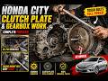 Complete Transmission Removal &amp; Flywheel Replacement | Honda City DIY 🔧