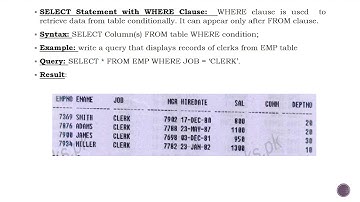 Structured Query Language | Basic SQL Statements | In Urdu/Hindi | Lecture # 14
