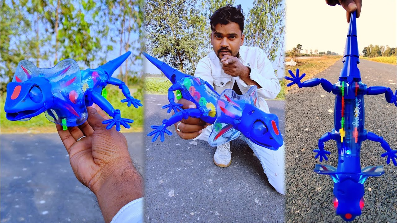 RC remote control Dinosaur and Realistic unboxing and testing 