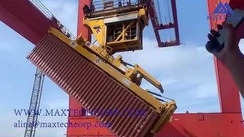 Side Rollover Container Spreader