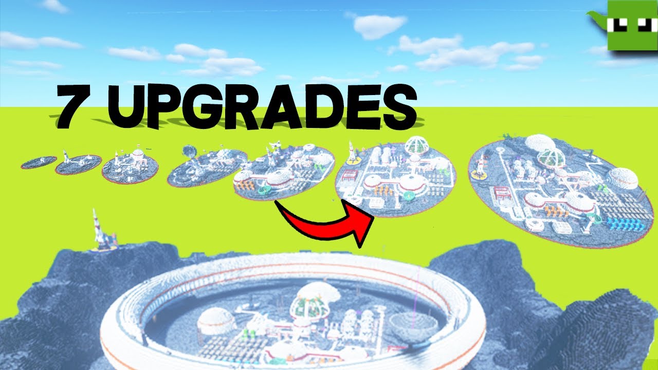 7 Upgrades in Minecraft to a Space Base on the Moon!