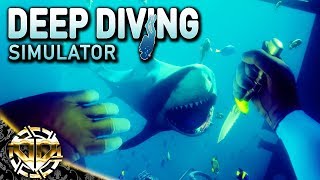 FIRST LOOK : Most Terrifying and Wonderful Simulator Ever - Deep Diving Simulator Gameplay screenshot 1